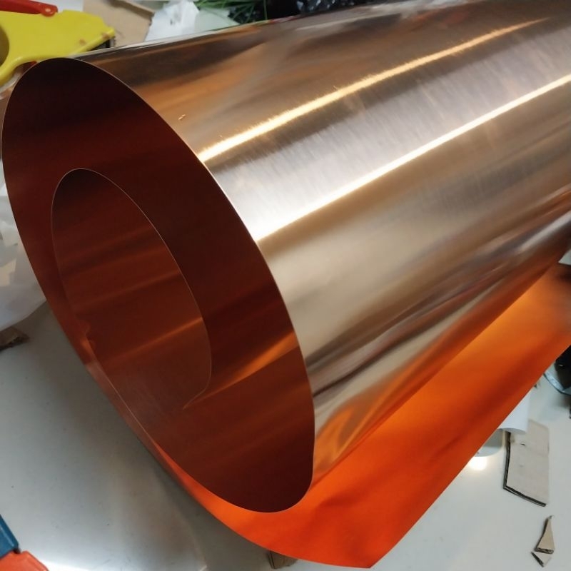 Plat Tembaga 0.2mm x 15cm x 15cm tembaga murni