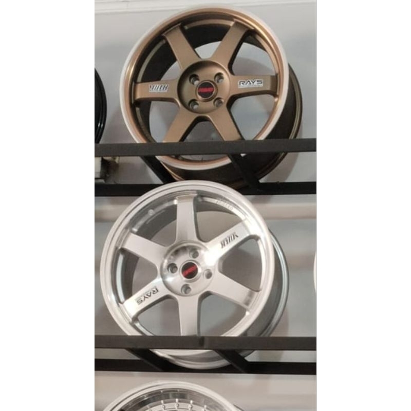 velg te37 ring 17 lebar 7.5 pcd 4x100