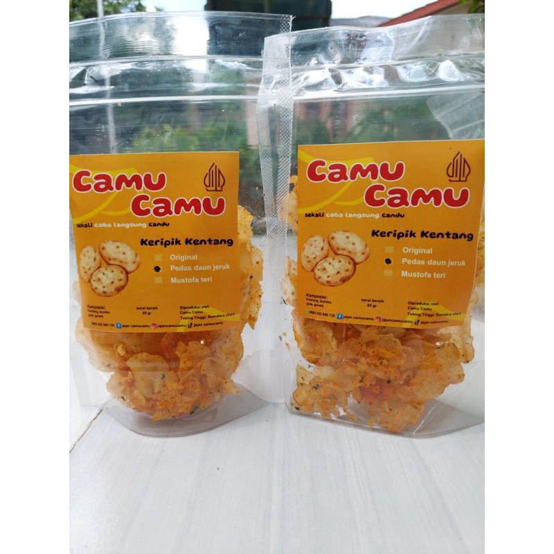 

KERIPIK KENTANG PEDAS DAUN JERUK