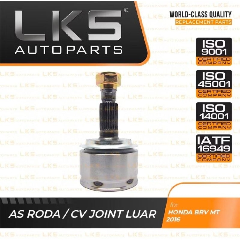 HO-112 CV JOINT AS RODA LUAR BRV 2016 AT/MT LKS