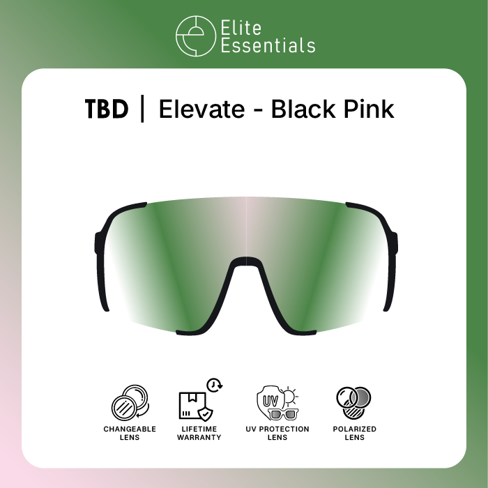 TBD Eyewear Elevate Series - Black Pink