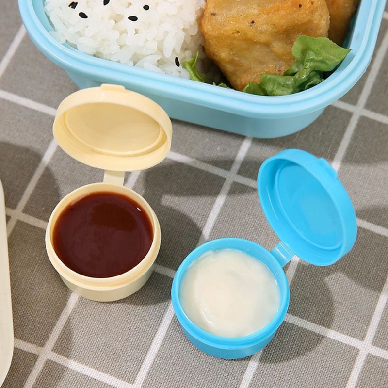 Botol Saus Bento Mini Anak Lucu / Wadah Saus Tempat Saus Bekal Karakter /Mini Anak Lucu / Wadah Saus