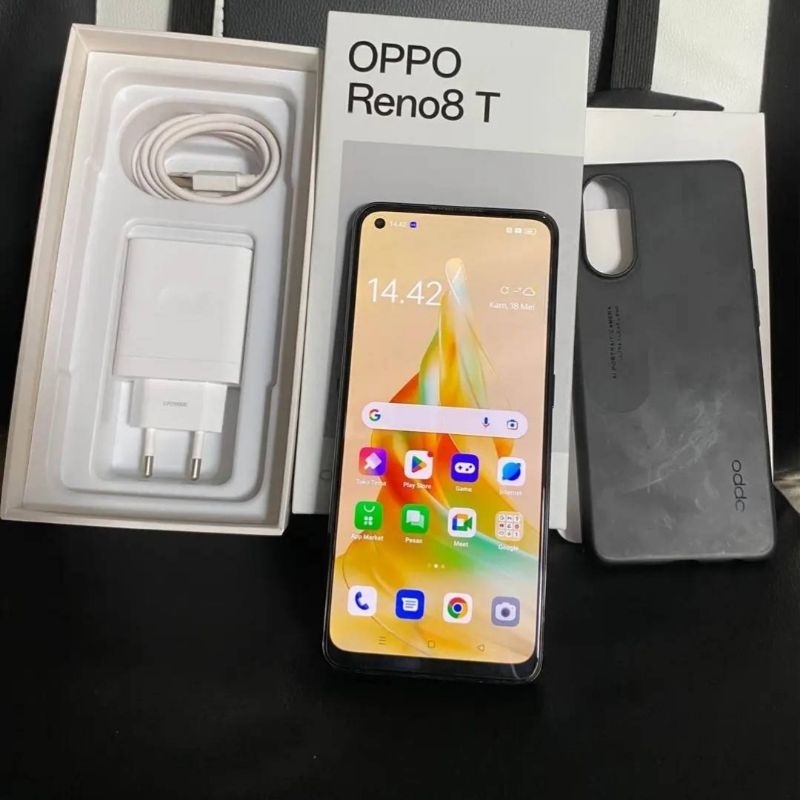 Hp Second Oppo Reno 8T 5G Ram 8/256 Ex Garansi Berkualitas