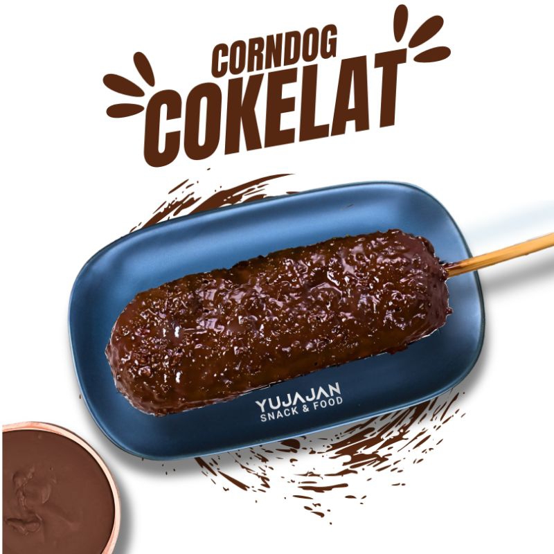 

Corndog Cokelat Mozarella Frozen (Khusus Pengiriman Pulau JAWA) By Yujajan Snack & Food