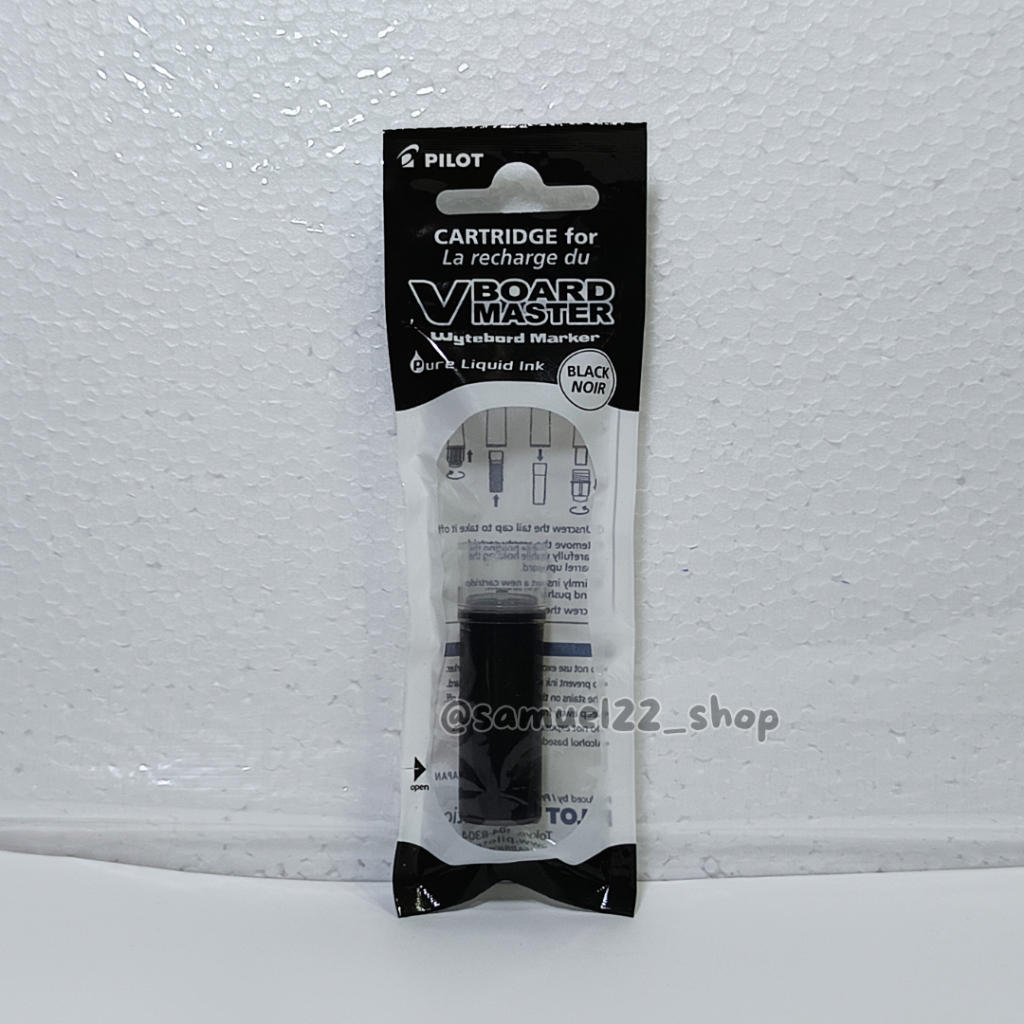 

Refil / Isi Tinta Spidol Whiteboard PILOT V Board Master WBS-VBM-B Tinta Hitam