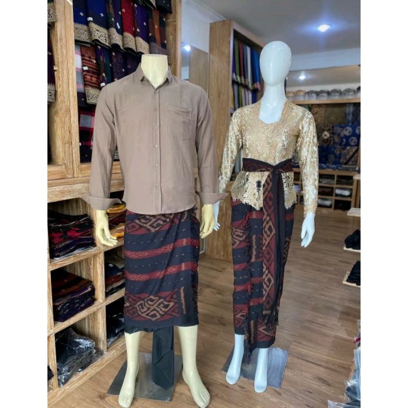 SET COUPLE BLANKET ADAT BALI