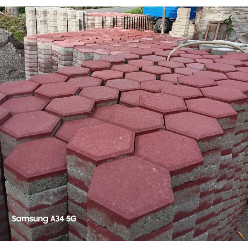pavingblock / paving block /paving press mesin Hexagonal