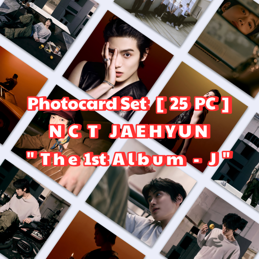 Jo's Market READY STOCK SET PHOTOCARD NCT JAEHYUN J 1ST ALBUM 25PCS UNOFFICIAL Kpop Merch NCTzen