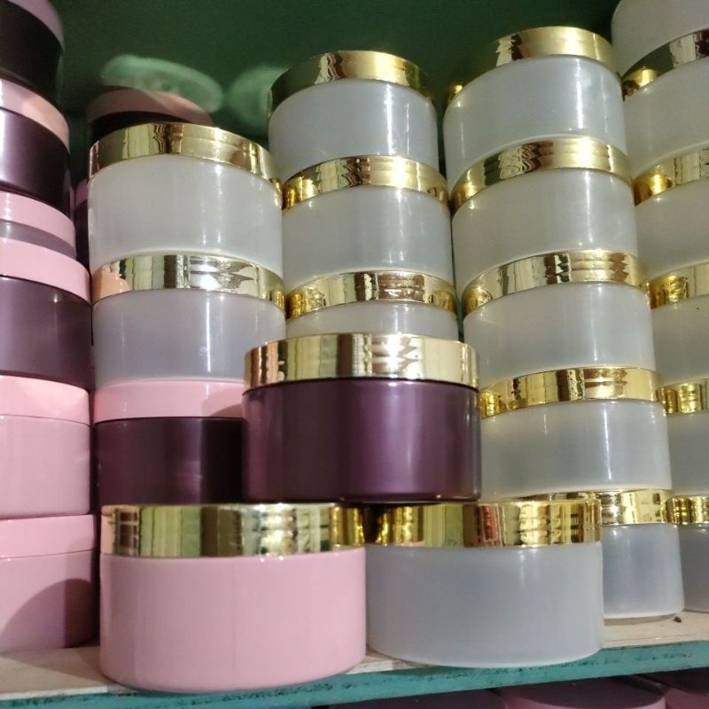 POT LULUR PET 250 gr TUTUP GOLD