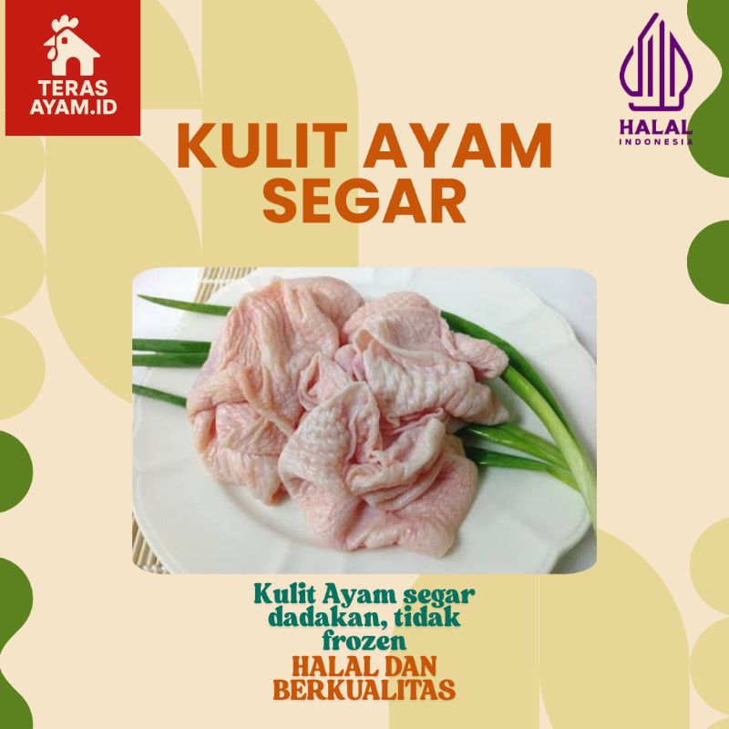 

kulit ayam segar bandung