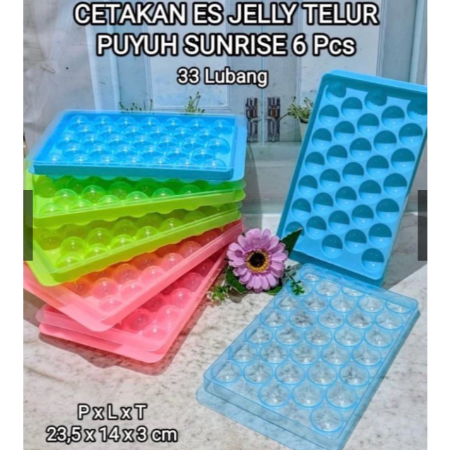 Cetakan Es Batu Bulat Telur Puyuh / Cetakan Pudding Puding Jelly Telur Puyuh Agar