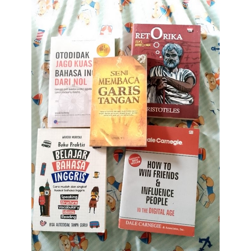 

paket 5 buku campuran
