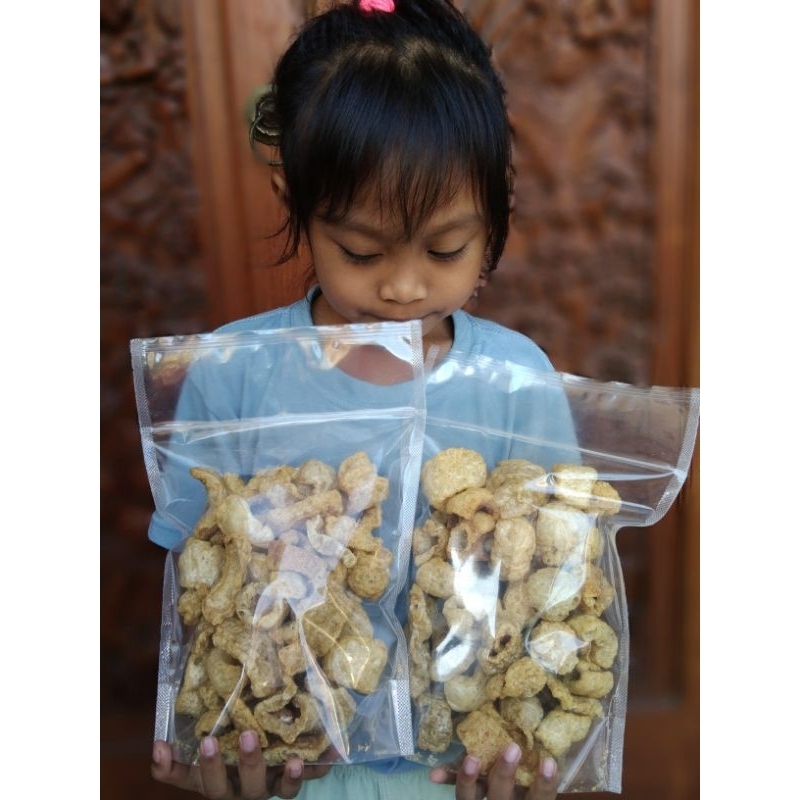Kerupuk SAMCAN Babi/Kerupuk  Babi enak gurih kriuk/ kerupuk Kriuk /kerupuk gurih