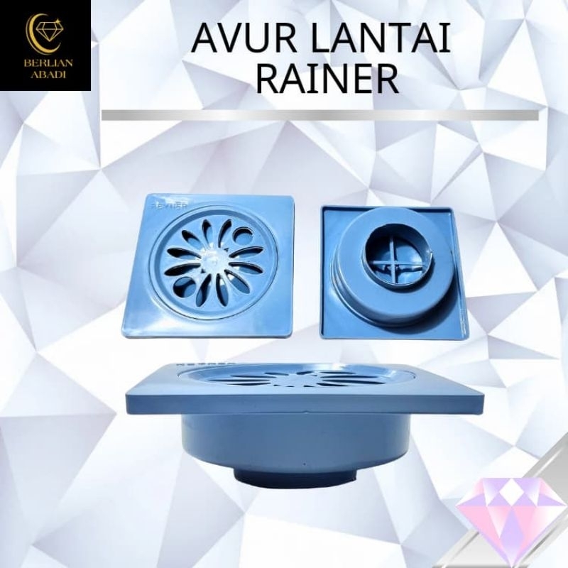 Avur Lantai Rainer/Saringan Got Kamar Mandi