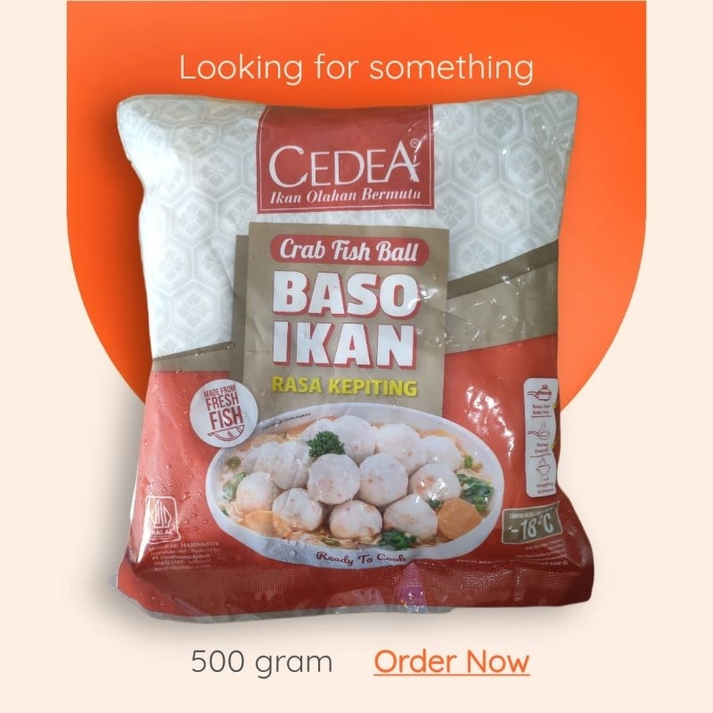 

CEDEA BASO IKAN RASA KEPITING 500GR