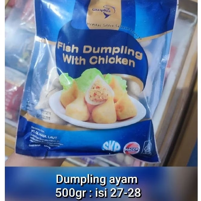 

dumpling ayam isi 28 giziplus 500gr/giziplus dumpling ayam pakden