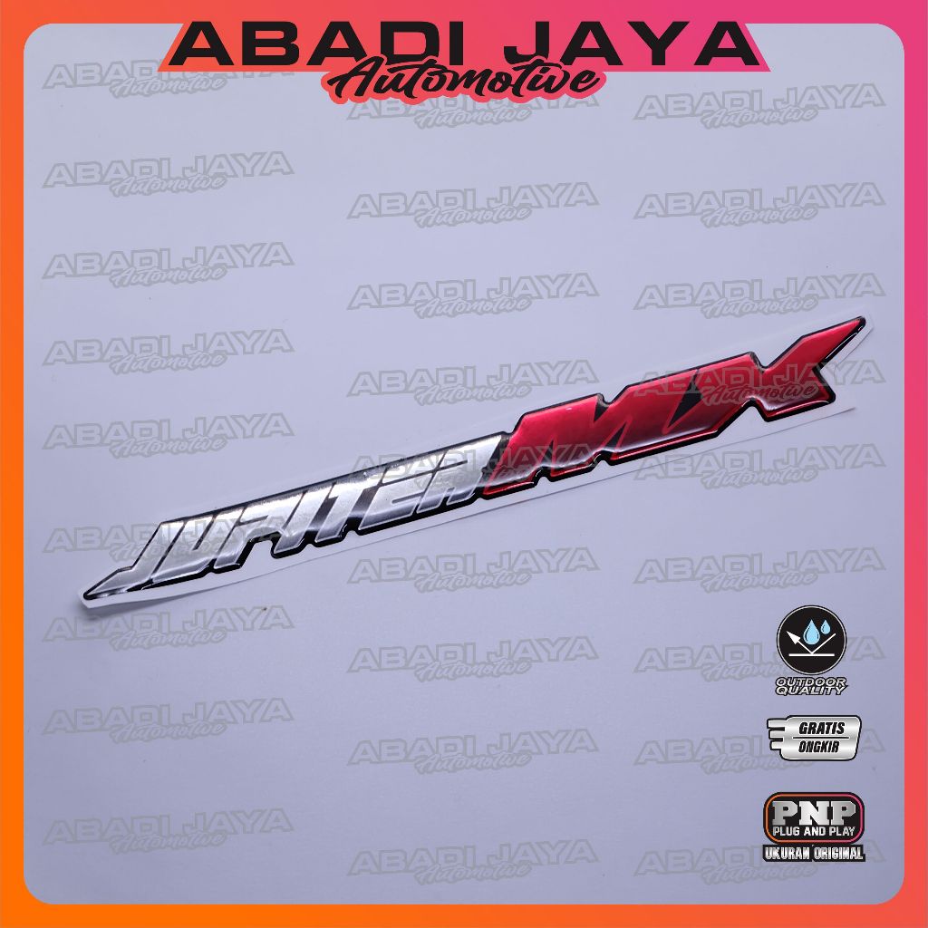Emblem yamaha jupiter mx / emblem timbul yamaha jupiter mx / emblem titanium jupiter mx / emblem yam
