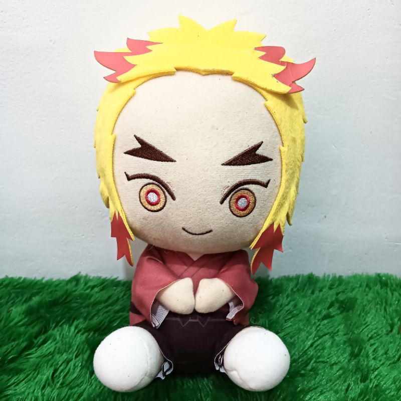 KYOJURO RENGOKU DEMON SLAYER KIMETSU NO YAIBA PLUSH BONEKA ANIME