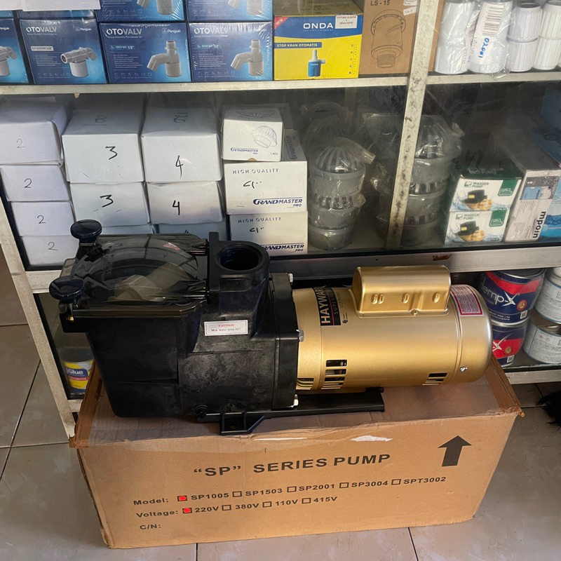 Pompa HAYWARD CHINA 1Hp Baru ORI Lengkap TERMURAH