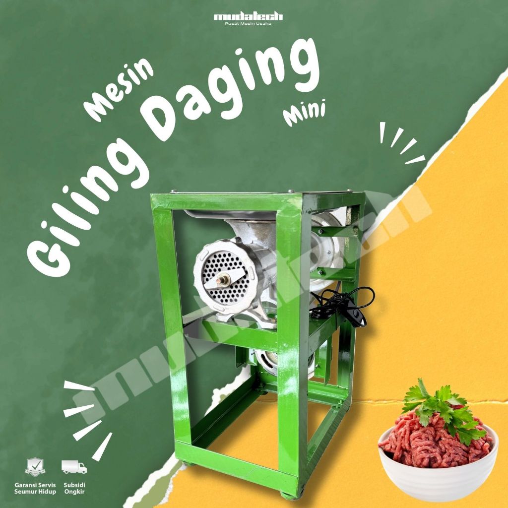 Mesin Giling Daging Mesin Gilingan Kacang Alat Penggiling Daging Penggerak Dinamo