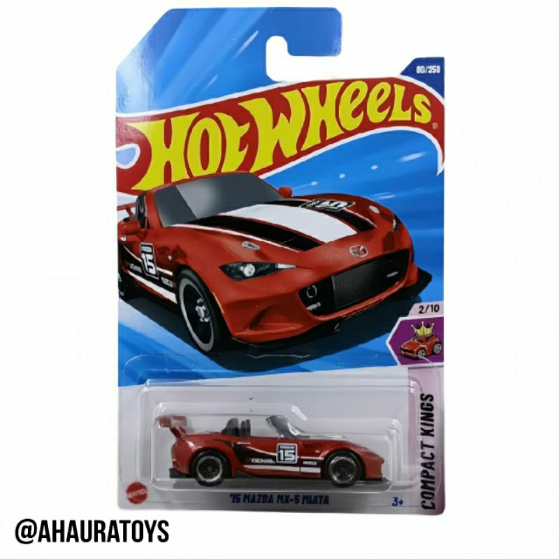 Hotwheels Real Car '15 Mazda MX-5 Miata