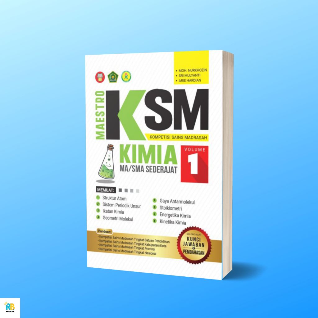 Buku Maestro KSM Kimia MA Untuk Madrasah Aliyah Sederajat Volume 1