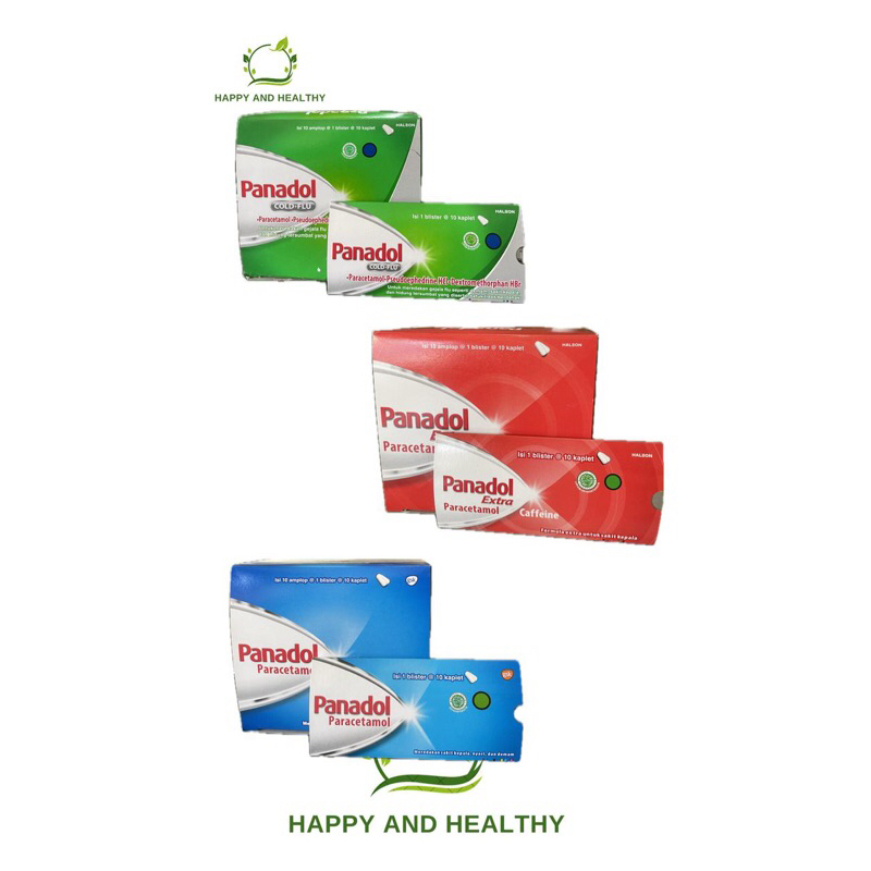 panadol biru, panadol merah, panadol hijau