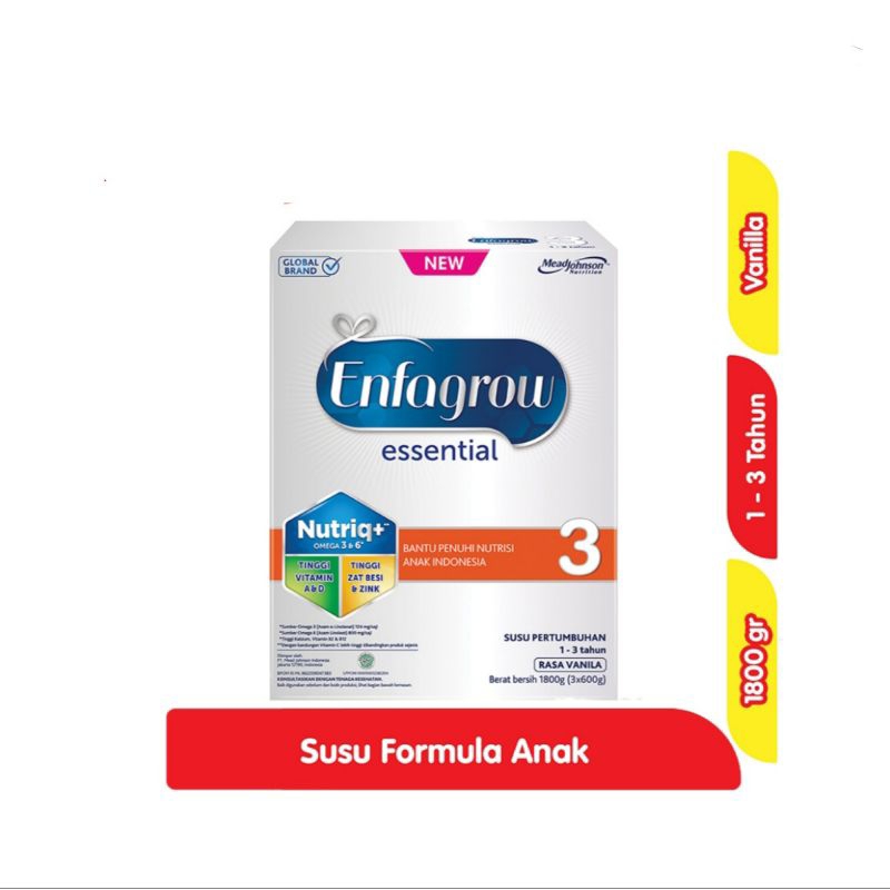 

ENFAGROW ESSENTIAL 3/4 VANILLA 1800GR