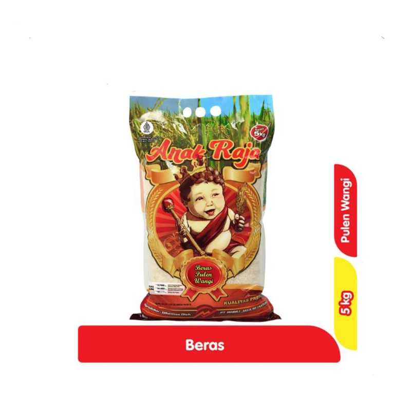 

ANAK RAJA BERAS PREMIUM PULEN WANGI 5KG