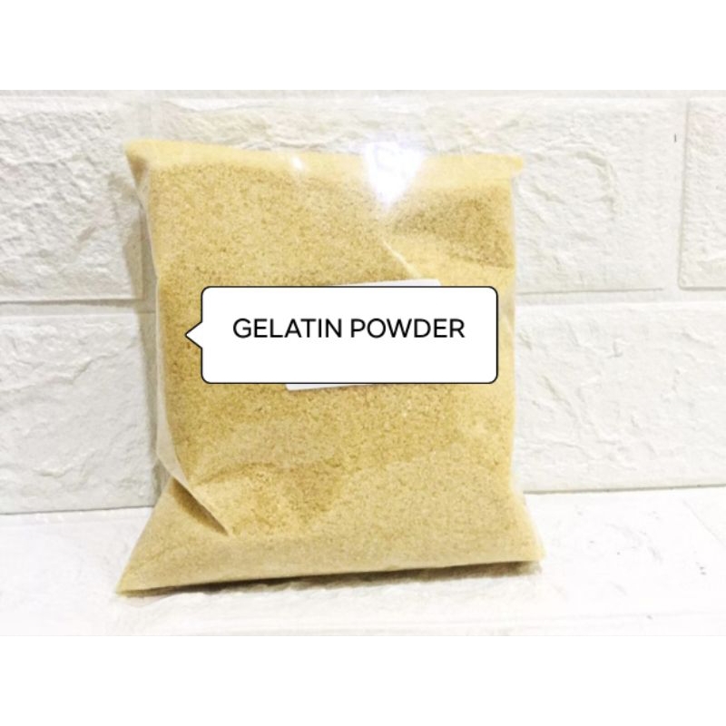 

Powder gelatin/gelatin bubuk premium tulang sapi repck 100g