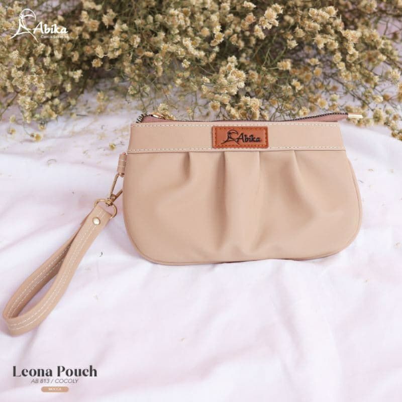 ABIKA LEONA POUCH MOCCA