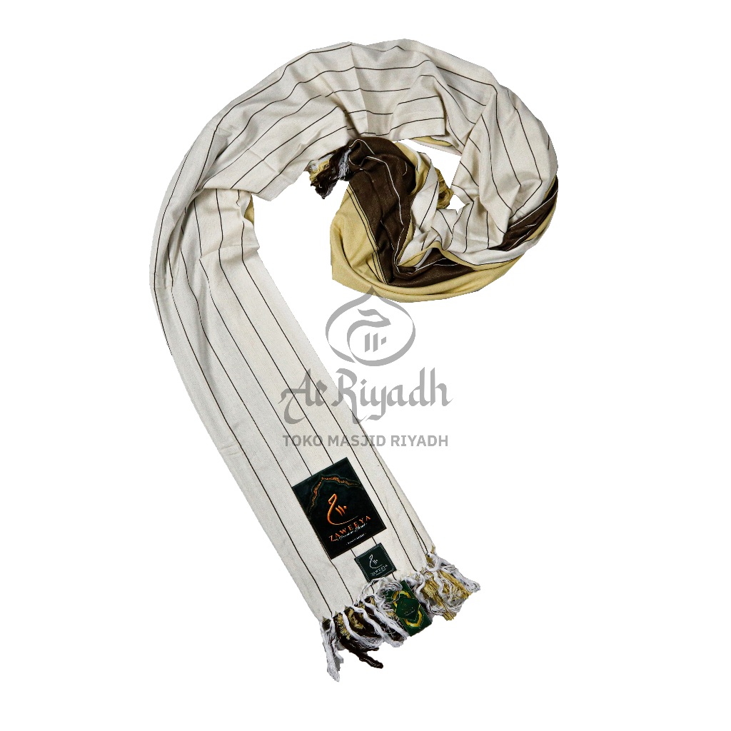 Sorban ZAWEEYA Tenun Lembut Motif Yaman Dobby Premium