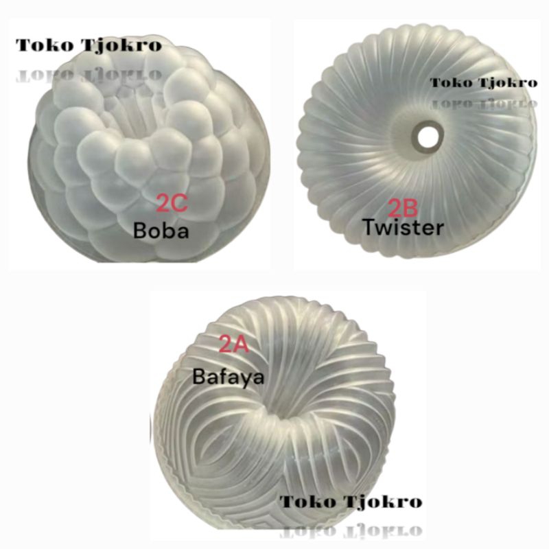 Cetakan Pudding Jumbo / Cetakan Agar Agar / Bolu Kukus / Caramel /Marble Plastik