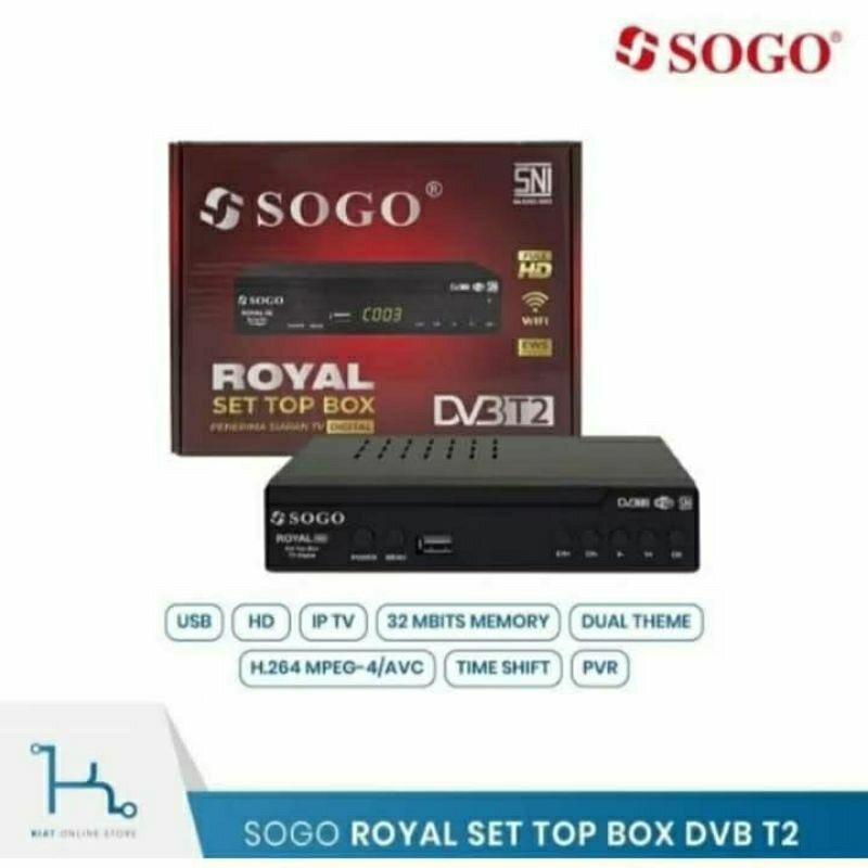 STB SET TOP BOX SOGO ROYAL