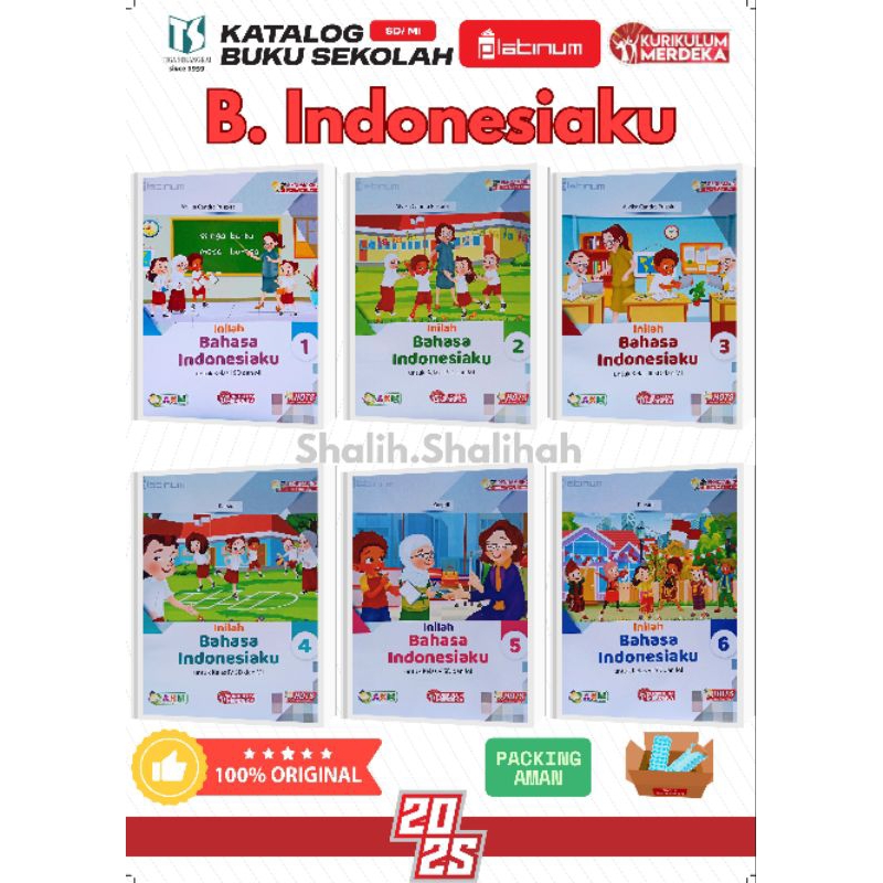 Buku Paket Platinum Kelas 1 2 3 4 5 6 SD KSP Tiga Serangkai