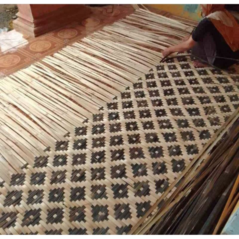 ANYAMAN BAMBU/BILIK BAMBU/TABAG/GEDEG