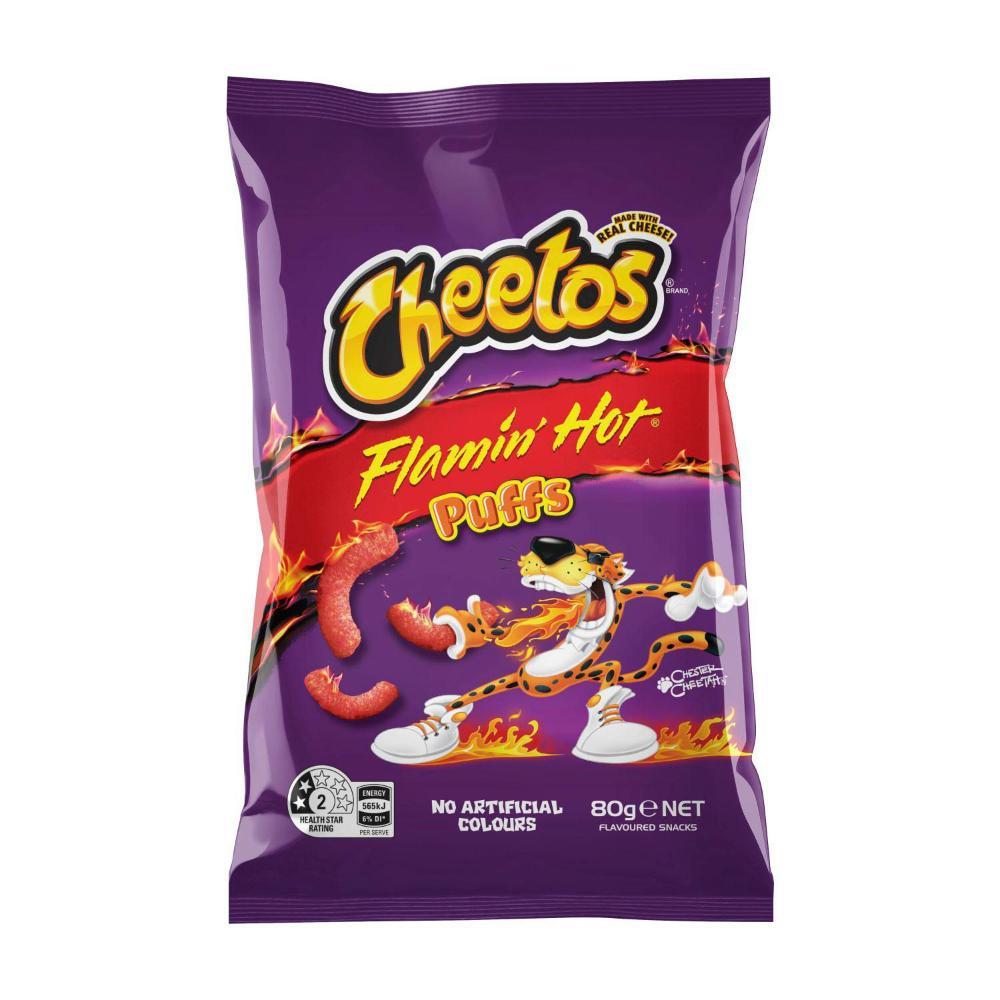 

Cheetos Puffs Flaming Hot 150g 80g Australia