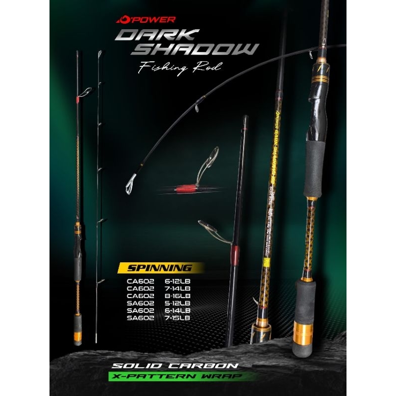 Joran casting Dpower Dark shadow carbon solid