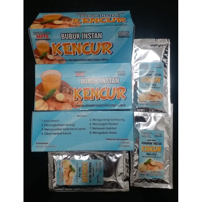 

Minuman Bubuk Instant Kencur (tanpa ampas) 100% Homemade