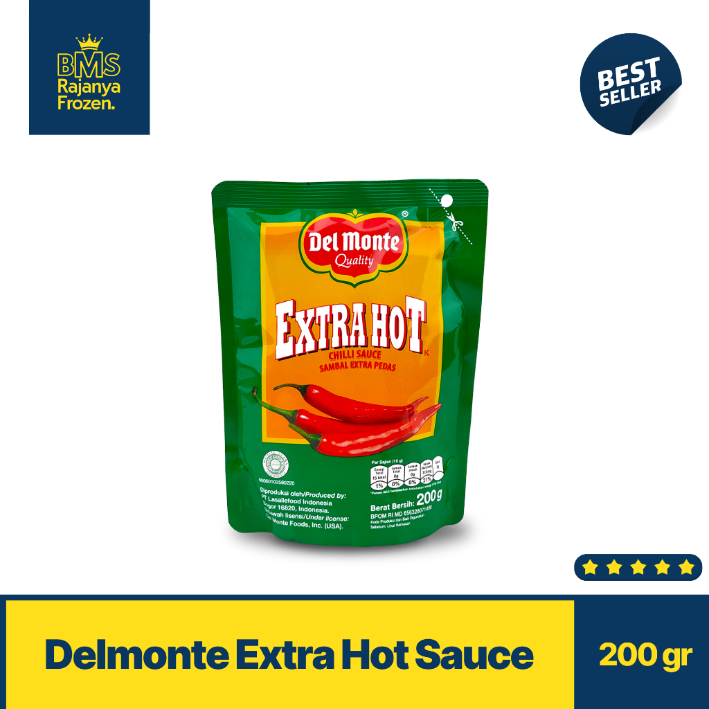 

Delmonte Extra Hot Sauce 200gr