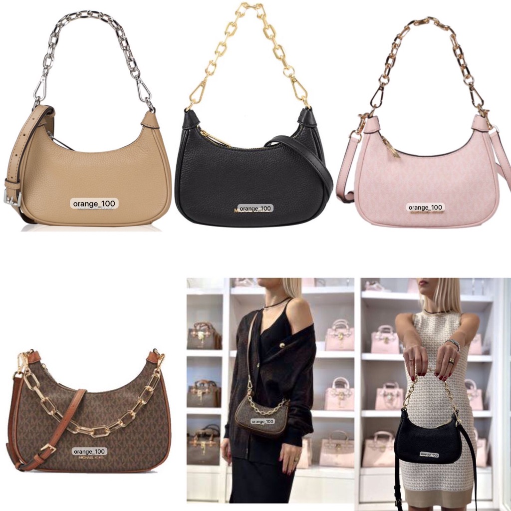 TAS WANITA MK CORA MINI ZIP POUCHETTE CROSSBODY ORIGINAL