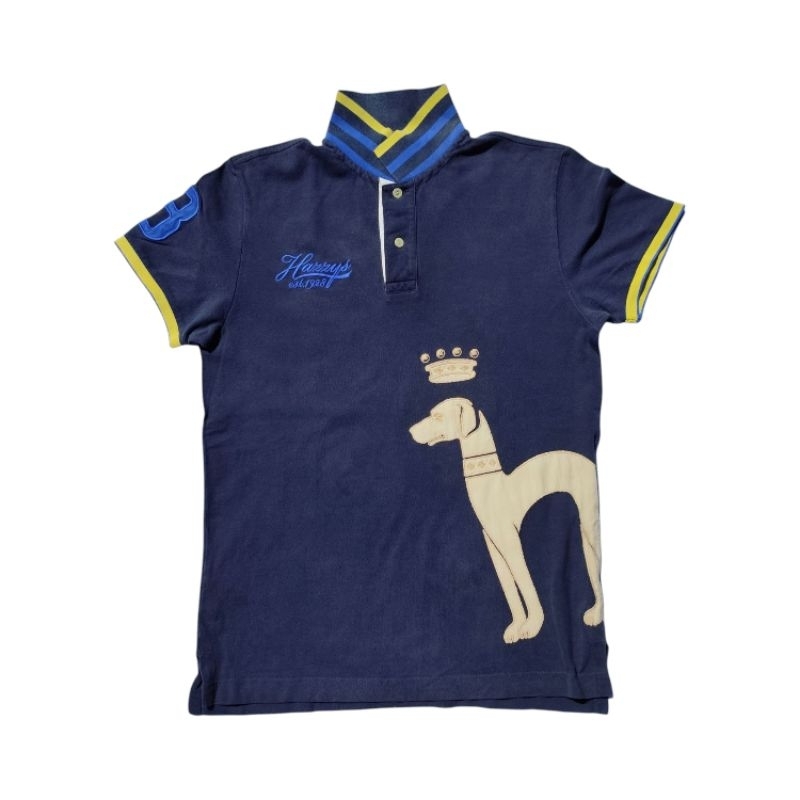 Hazzys Polo Shirt, BIG LOGO DIDEPAN, Vintage & Rare Item