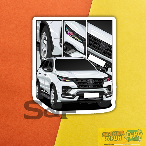 

Stiker Sticker Vinyl Laminasi FORTUNER Vol 1