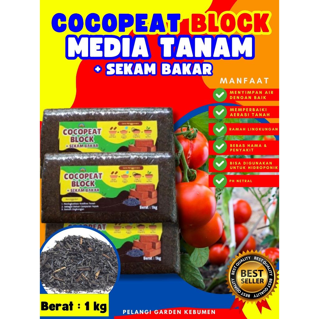 TERLARIS  Cocopeat Campur, Cocopeat Cod, Cocopeat Cabai