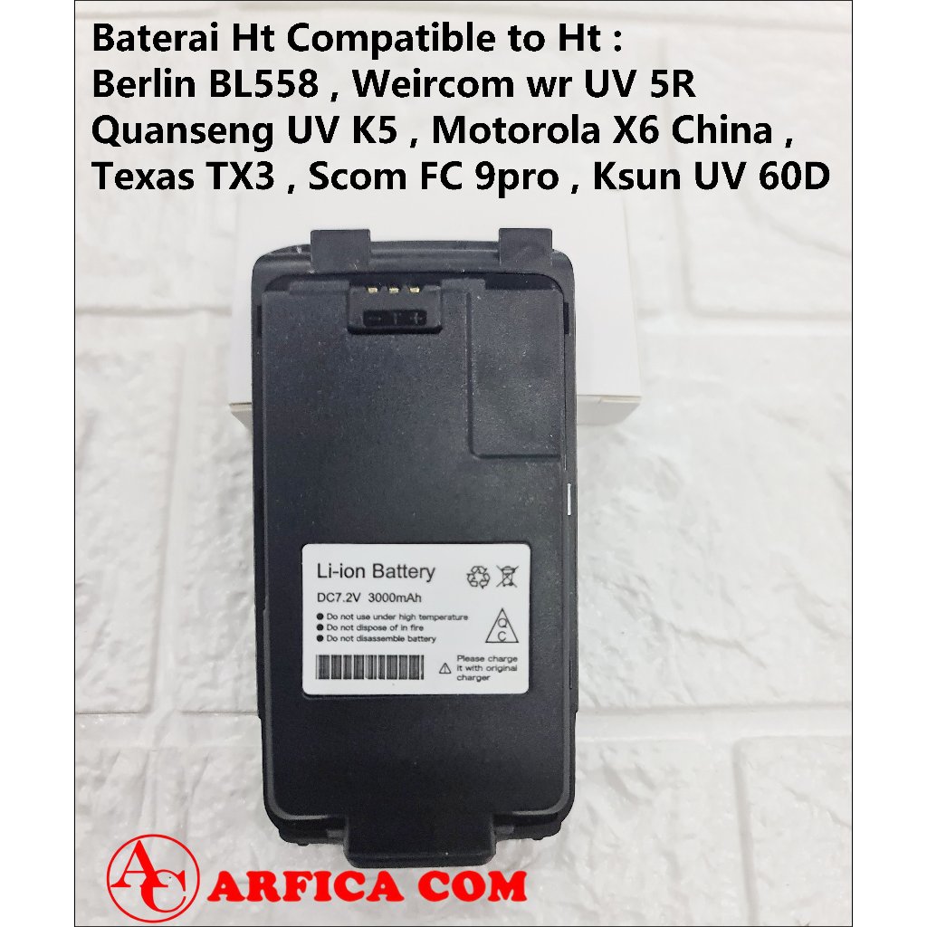 BATRE HT WEIRCOM WR UV 5R ORIGINAL WEIRCOM UV5R BATERAI QUANSENG UV K5 UVK5