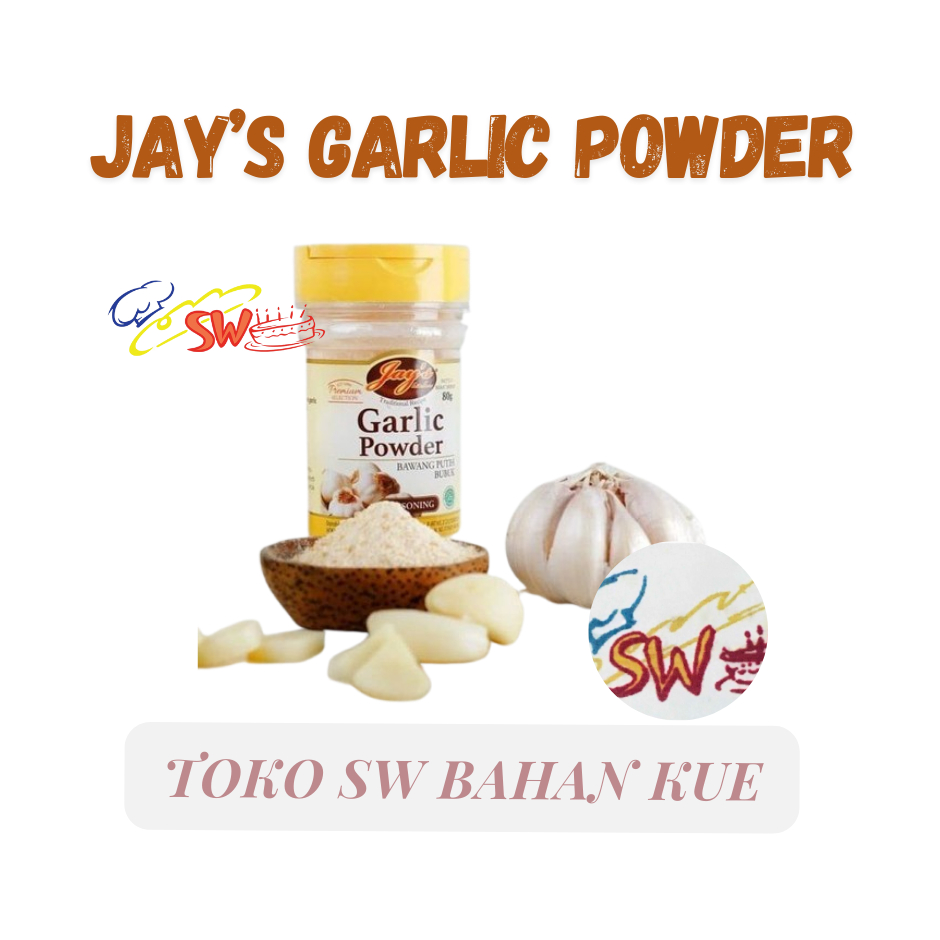 

JAY'S GARLIC POWDER 80 GR