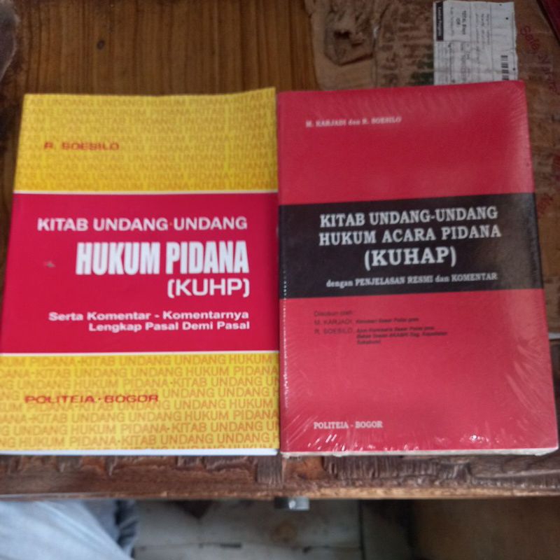 Buku KUHP + KUHAP