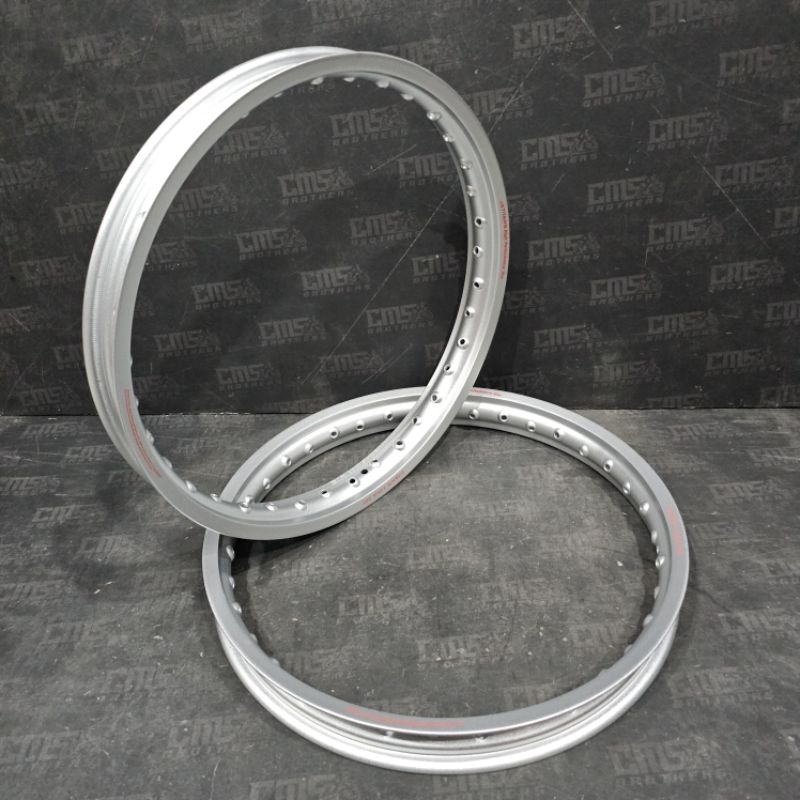 Velg Aloy Titans 18 x 160 Silver Kulit jeruk 1 Set
