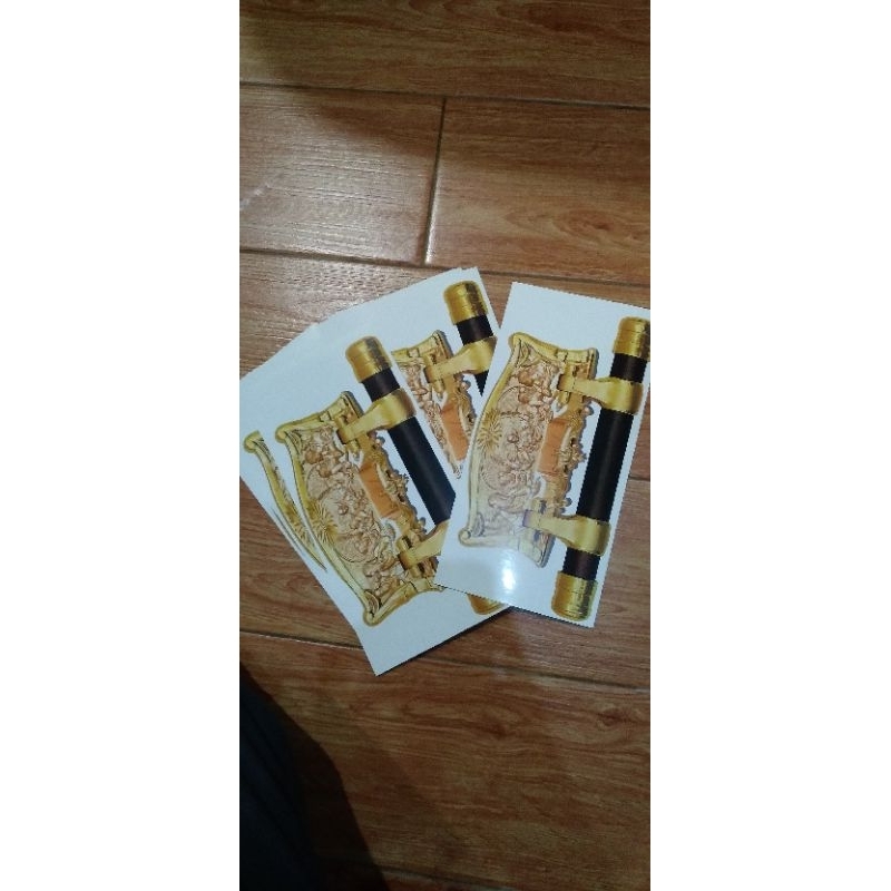 

stiker handel perjamuan 52 lembar (untuk 13 peti)