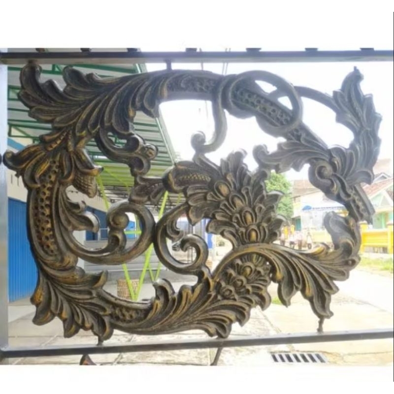 Ornamen Pagar Gerbang 100% Aluminium Alferon